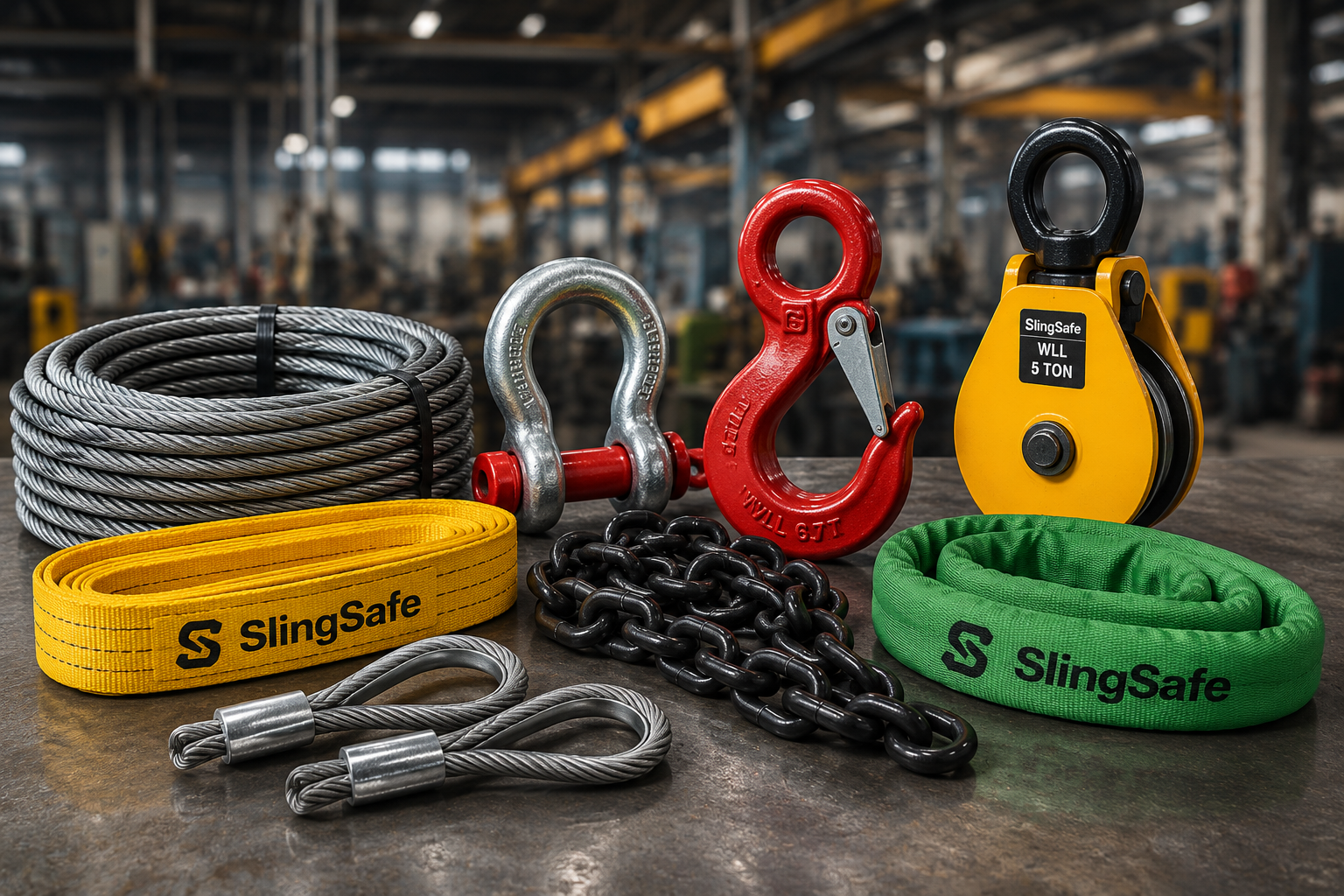 Accesorios para izaje y manejo de carga SlingSafe