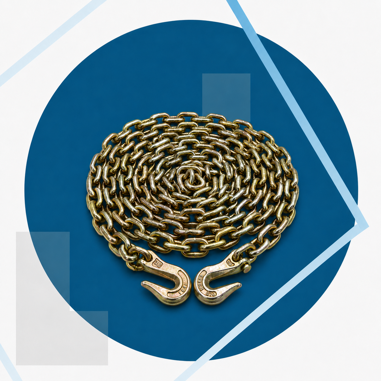 Cadenas para amarre y sujeción de cargas
